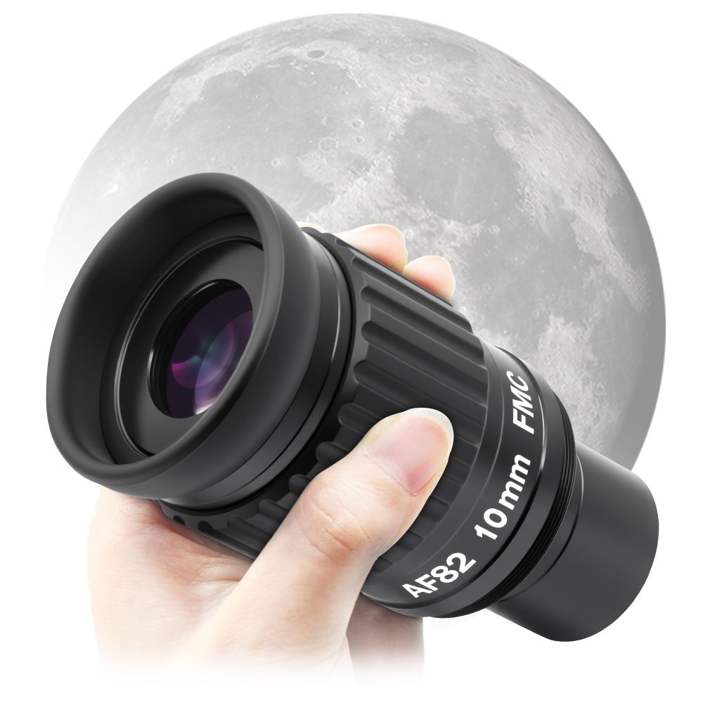 Astromania 1.25"-82 Degree SWA-10mm compact eyepiece, Waterproof & Fogproof - allows any water enter the interior and enjoy an unobstructed view