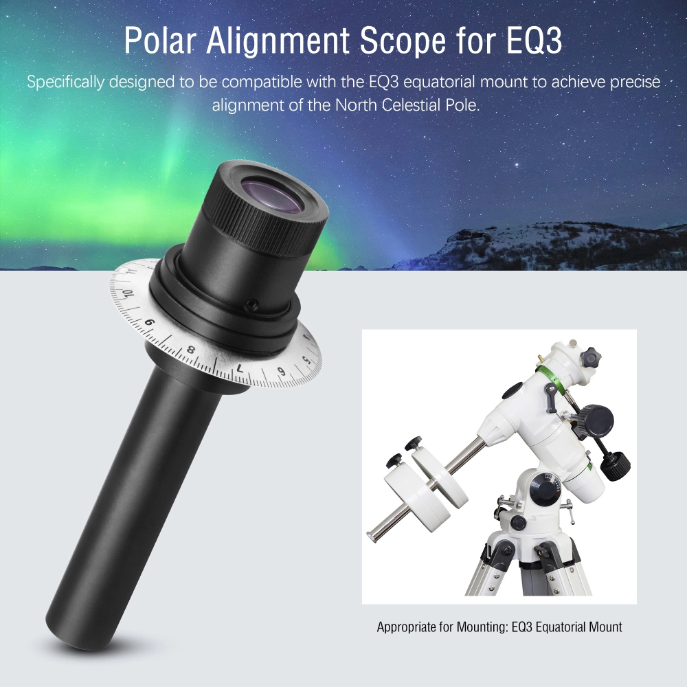 Astromania Polar Alignment Scope for EQ3, Telescope Accessories Polar ...