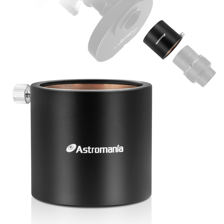 Astromania M48X0.75 Female Thread to 2" Adapter - Lets You Easily Adapt from an M48 Thread to a 2" Barrel