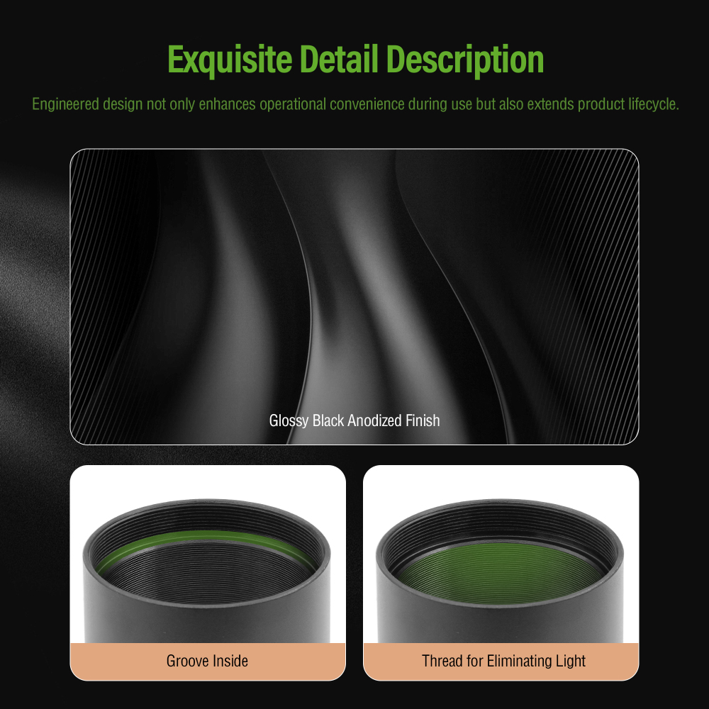 Astromania 2" 2 inch to M48X0.75 Adapter For Telescope Eyepiece Lens