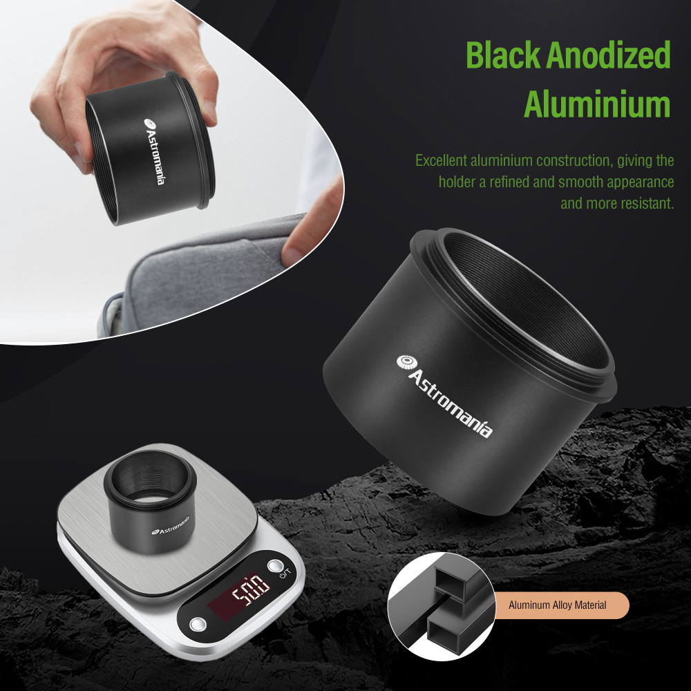 Astromania 2" 2 inch to M48X0.75 Adapter For Telescope Eyepiece Lens