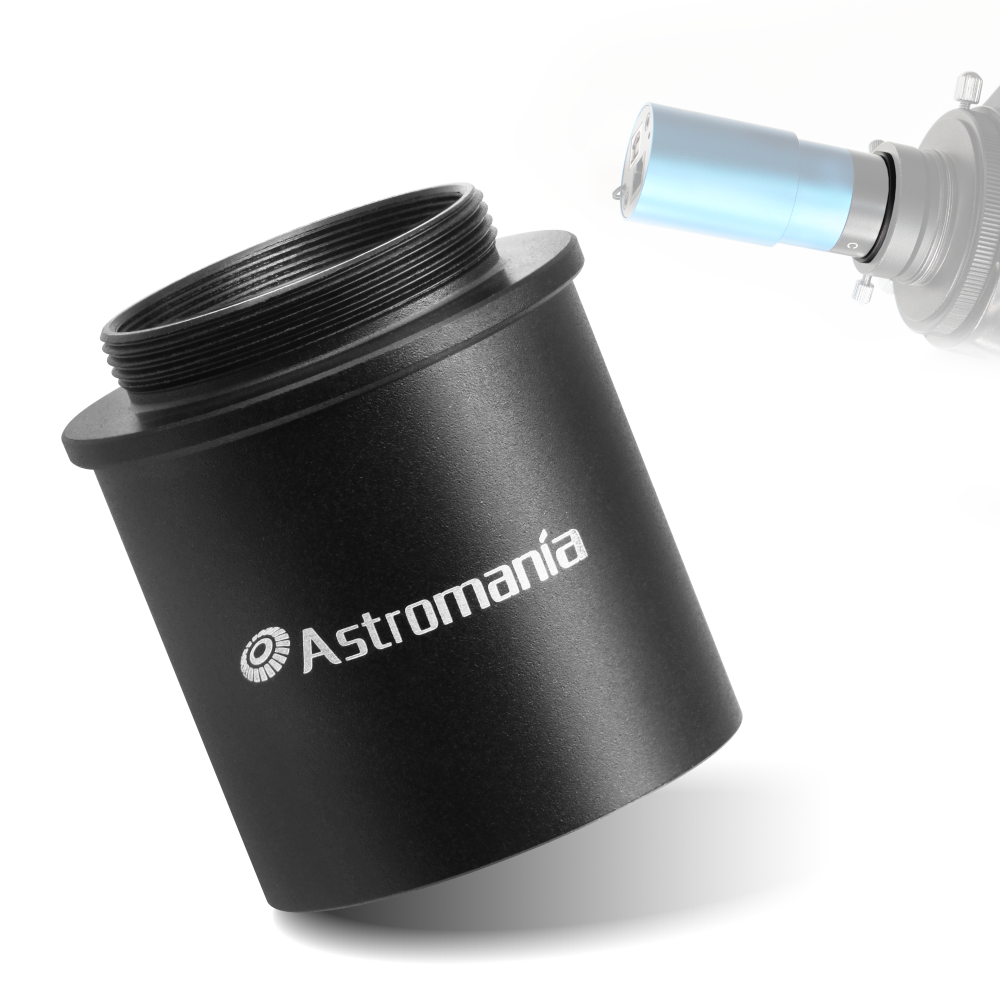 Astromania C Mount To 1.25" Video Camera Barrel Adapter Telescope Astrophotography