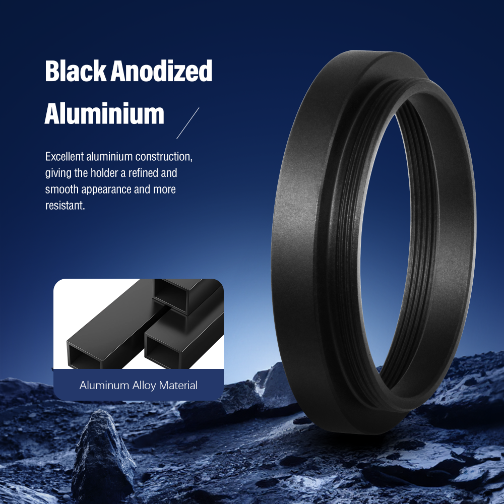 Astromania M43x0.75 Female to M42X0.75 T/T2 Male Thread Telescope Adapter-The camera adapter for Astromania 1.25"/2"-70 Degree Super Wide Angle (SWA)