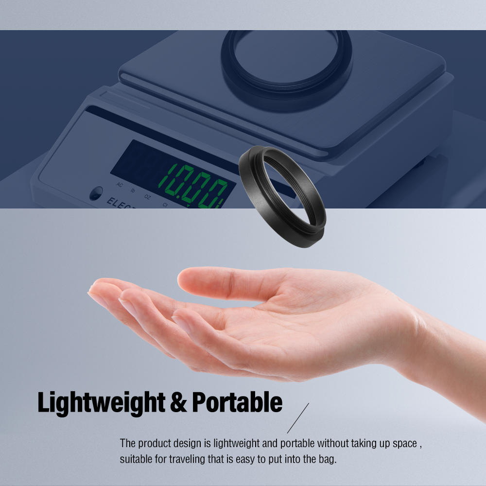 Astromania M43x0.75 Female to M42X0.75 T/T2 Male Thread Telescope Adapter-The camera adapter for Astromania 1.25"/2"-70 Degree Super Wide Angle (SWA)
