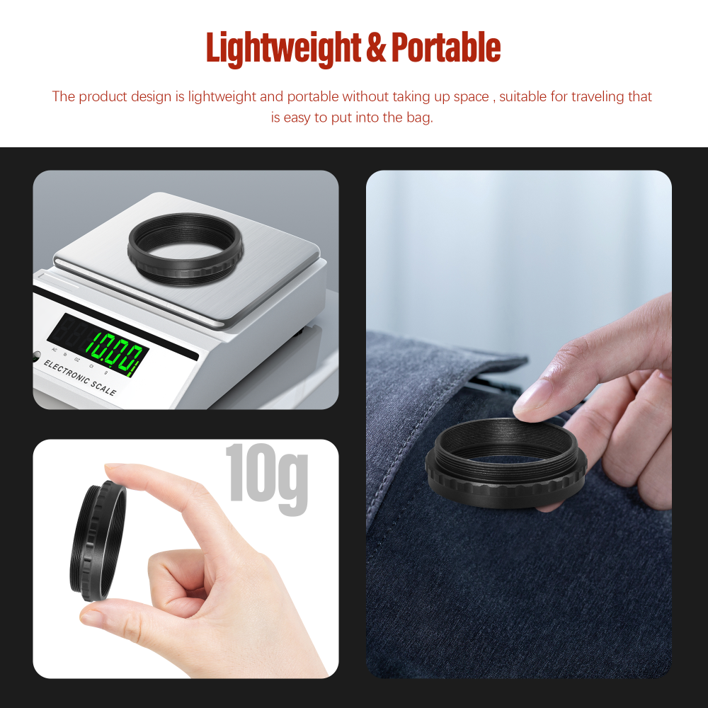 Astromania 7.5mm T2 Extension Ring