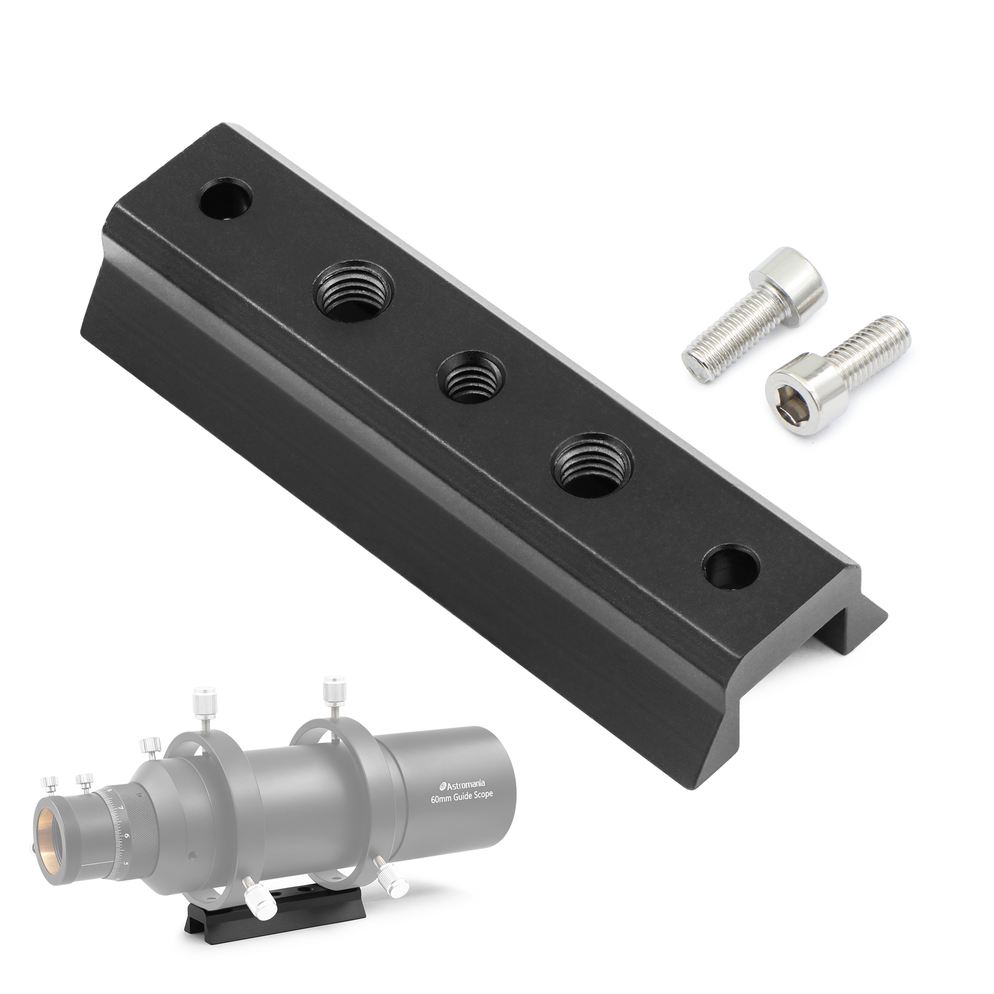Astromania Dovetail Bar - fit The Dovetail mounting Base on Most telescopes