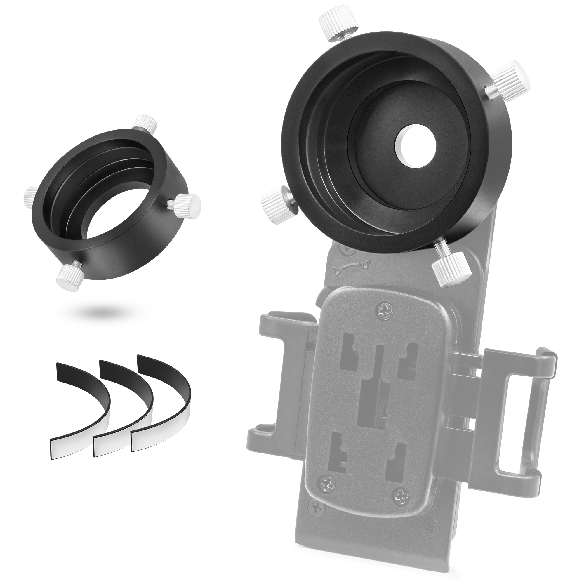 Astromania Universal T2 Camera Photo Adapter for Telescope and Spotting Scope-eyepieces adaptor 44-52mm-attach your camera or smartphone to eyepieces