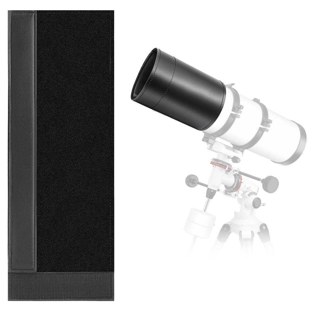 Astromania Flexible Dew Shield for Telescope Front Outer Diameter from 123-142mm diameter-keep dew away and gives you clear observing for entire night