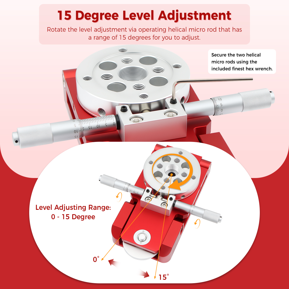 Astromania Deluxe Guide Scope Mount - Quickly And Easily Mounting Your Guide Scope Onto Your Main Telescope