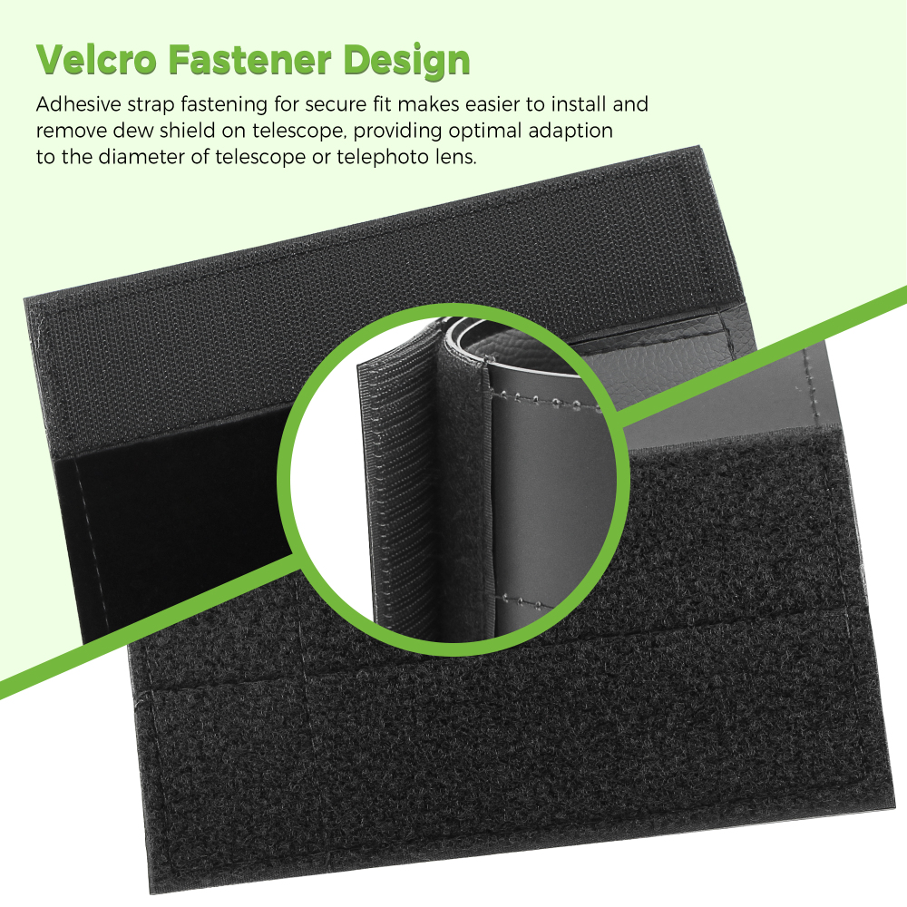 Astromania Flexible Dew Shield for Telescope Front Outer Diameter from 250-270mm diameter-keep dew away and gives you clear observing for entire night