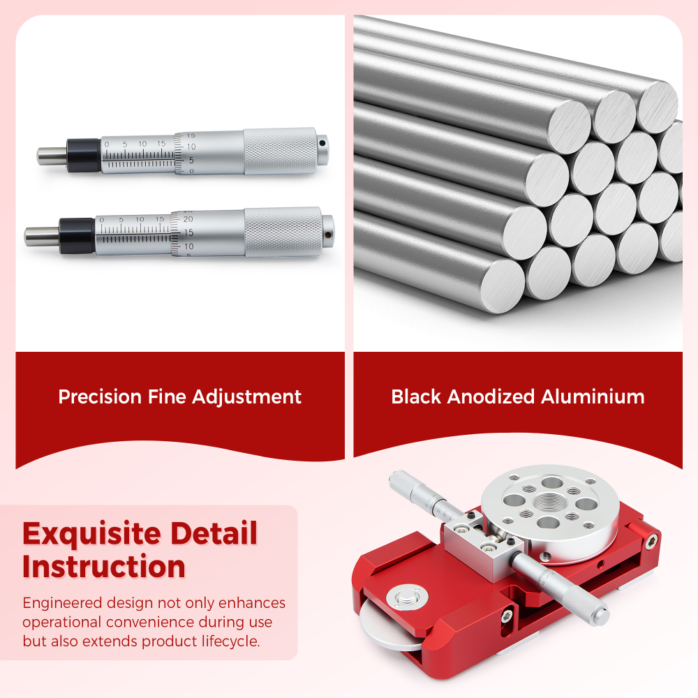 Astromania Deluxe Guide Scope Mount - Quickly And Easily Mounting Your Guide Scope Onto Your Main Telescope