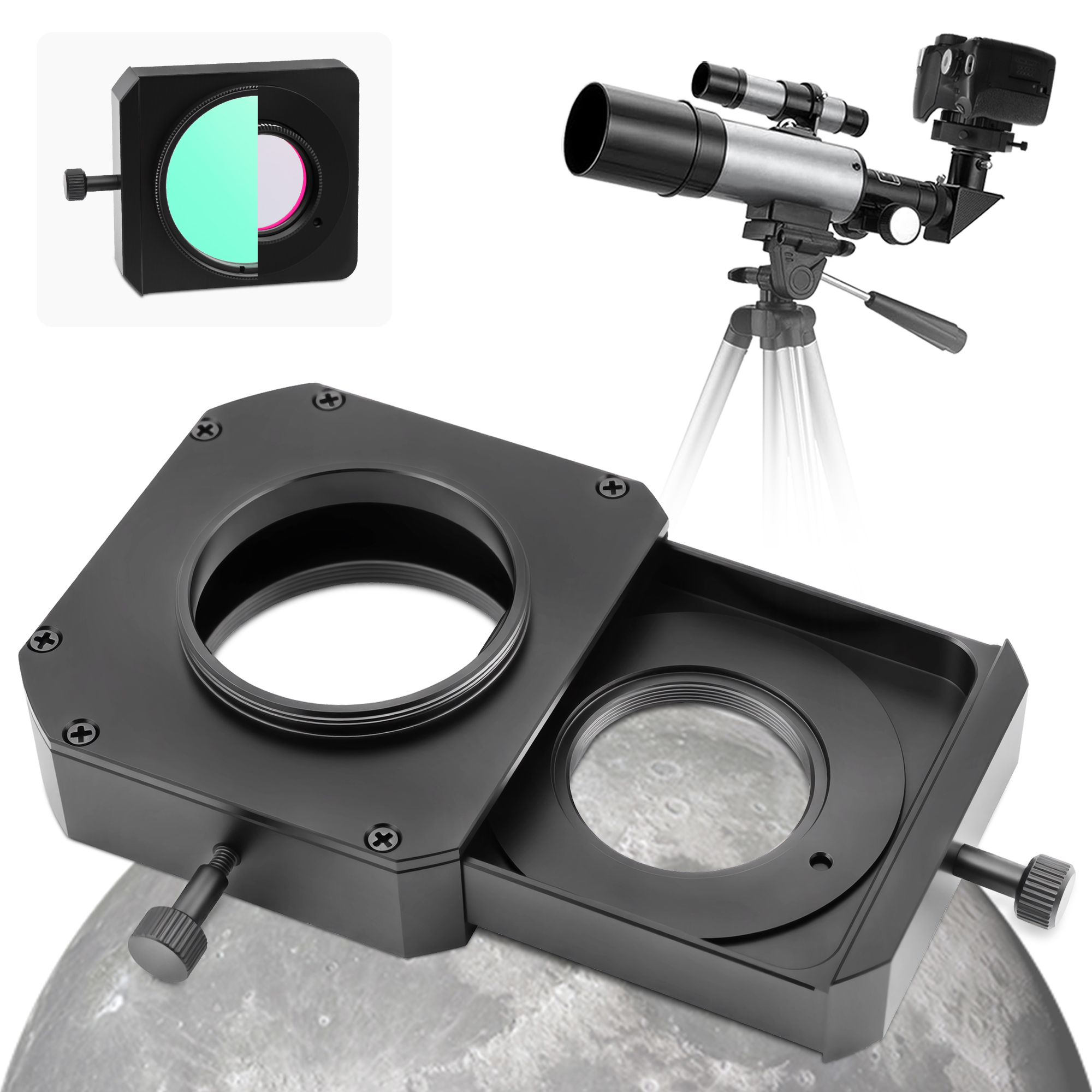 Astromania Telescope Filter Drawer, Astrophotography Filter Drawer with ...