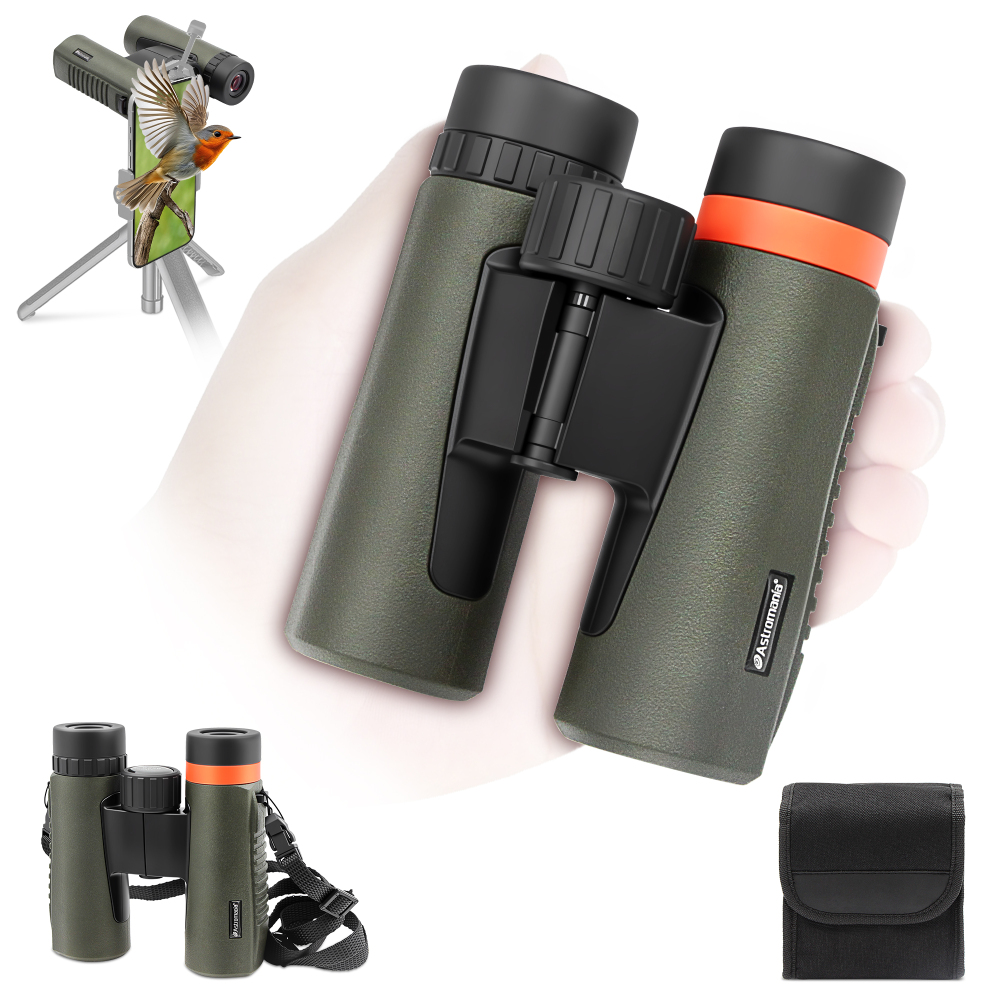 Astromania 8x26 Compact Binoculars Waterproof for Adults and Kids, Hunting and Sport Games, Theater and Concerts, Bird Watching