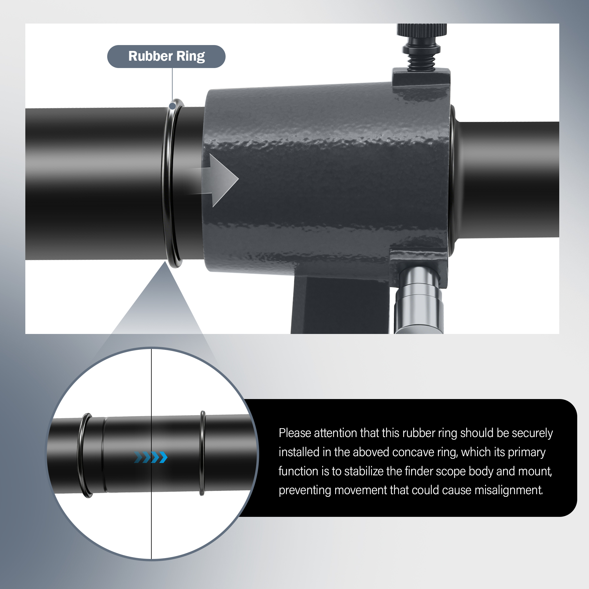 Astromania Finder Scope, 6x30 Metal Optical Finderscope for Astronomy Telescope - Provides Straight-Through Not-Corrected Image Optical, Fully Multi-Coated Telescope Finder with Crosshair and Bracket
