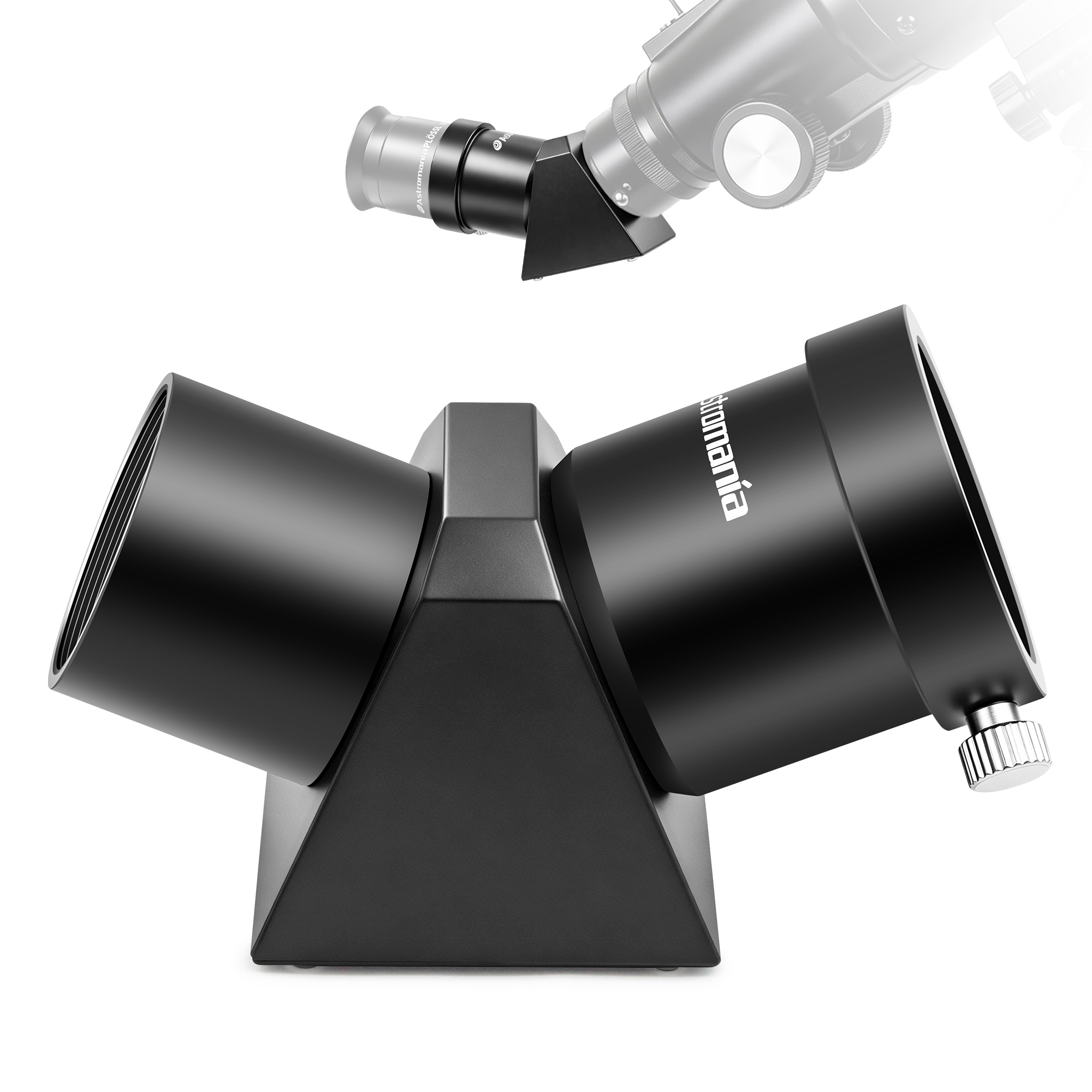 Astromania 1.25" 45-degree Diagonal Prism optical Prism inside rather than a mirror which makes your image clear and sharp
