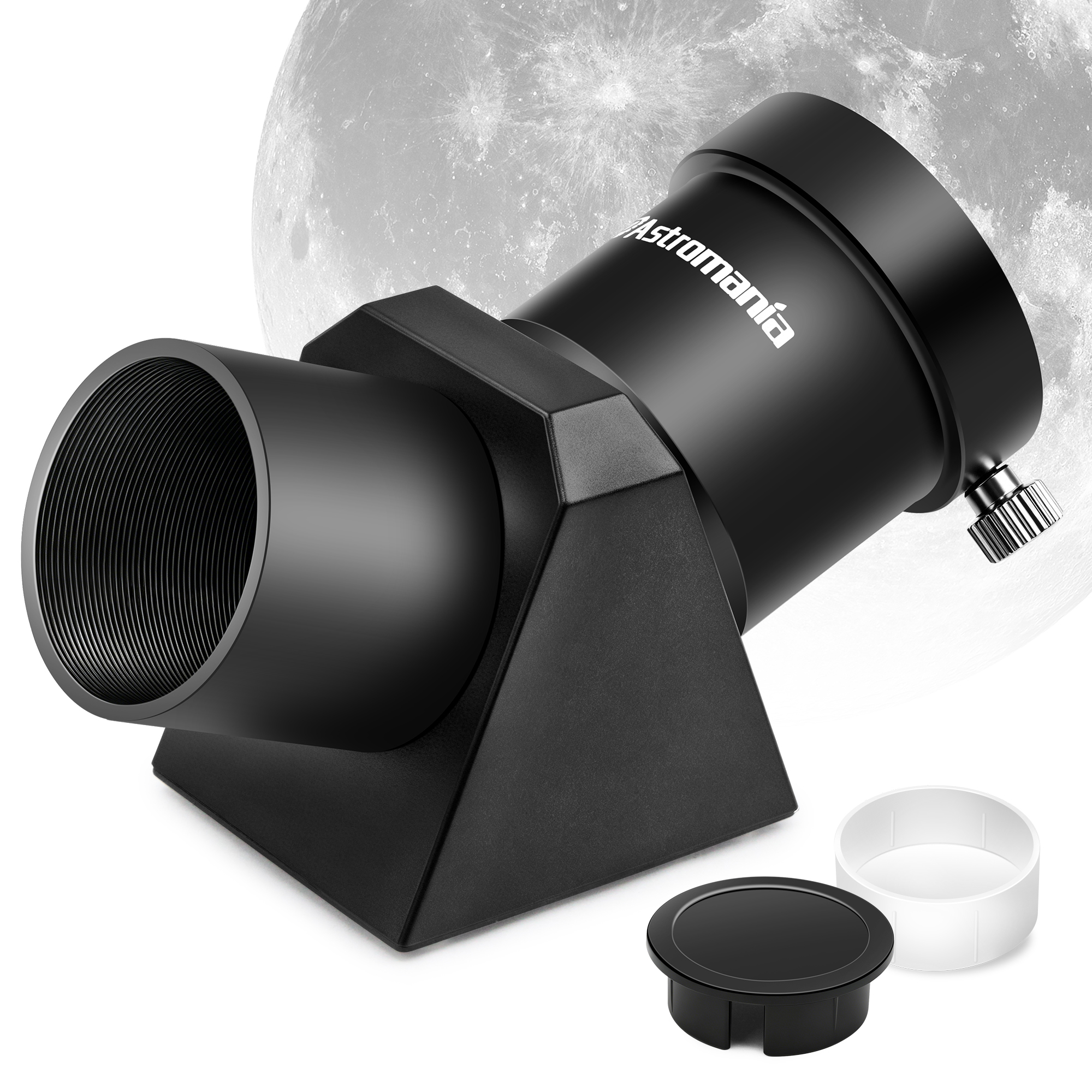 Astromania 1.25" 45-degree Diagonal Prism optical Prism inside rather than a mirror which makes your image clear and sharp