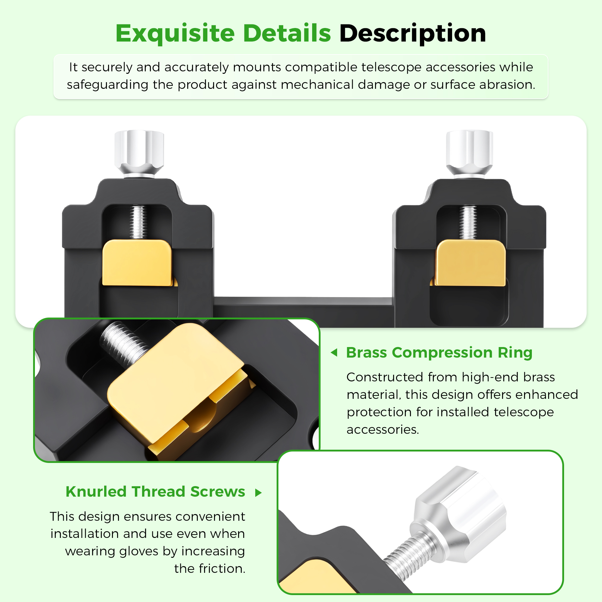 Astromania Narrow-to-Wide Dovetail Adapter Plate - Adaptor Dovetail Clamp from Vixen Level to Losmandy