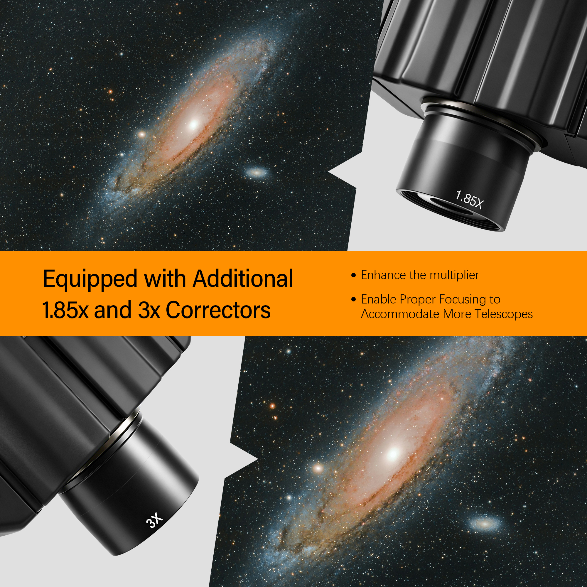 Astromania Stereo Bino Viewer with Two 32mm Plossl Eyepieces-allow you to adapt two eyepieces to your telescope and view with both eyes simultaneously
