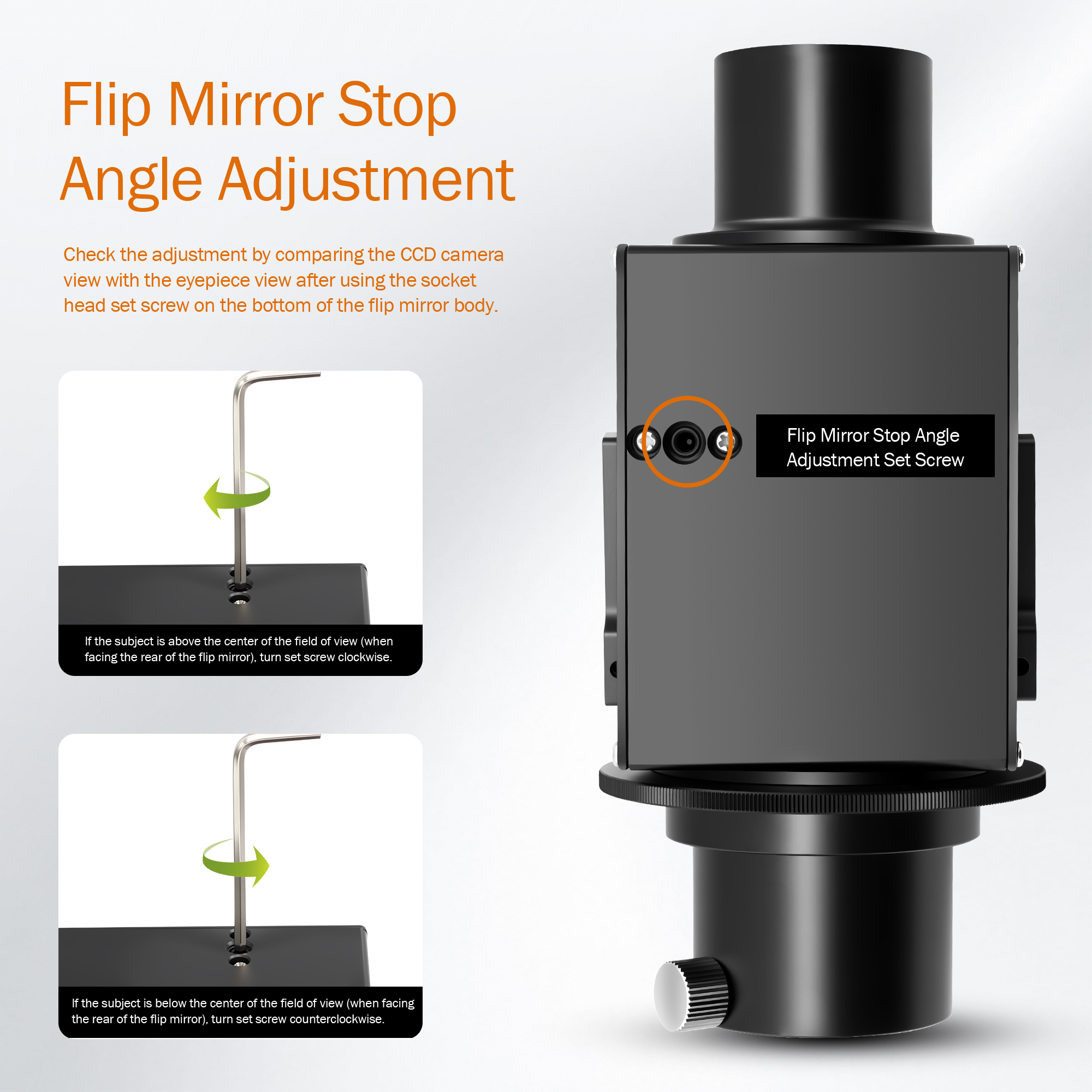 Astromania 1.25 Inch Flip Mirror for Telescope with Eyepiece Adapter, Precise Focusing & Centering Telescope Accessories with Camera & Eyepiece for Simultaneous Naked-Eye Viewing & Astrophotography