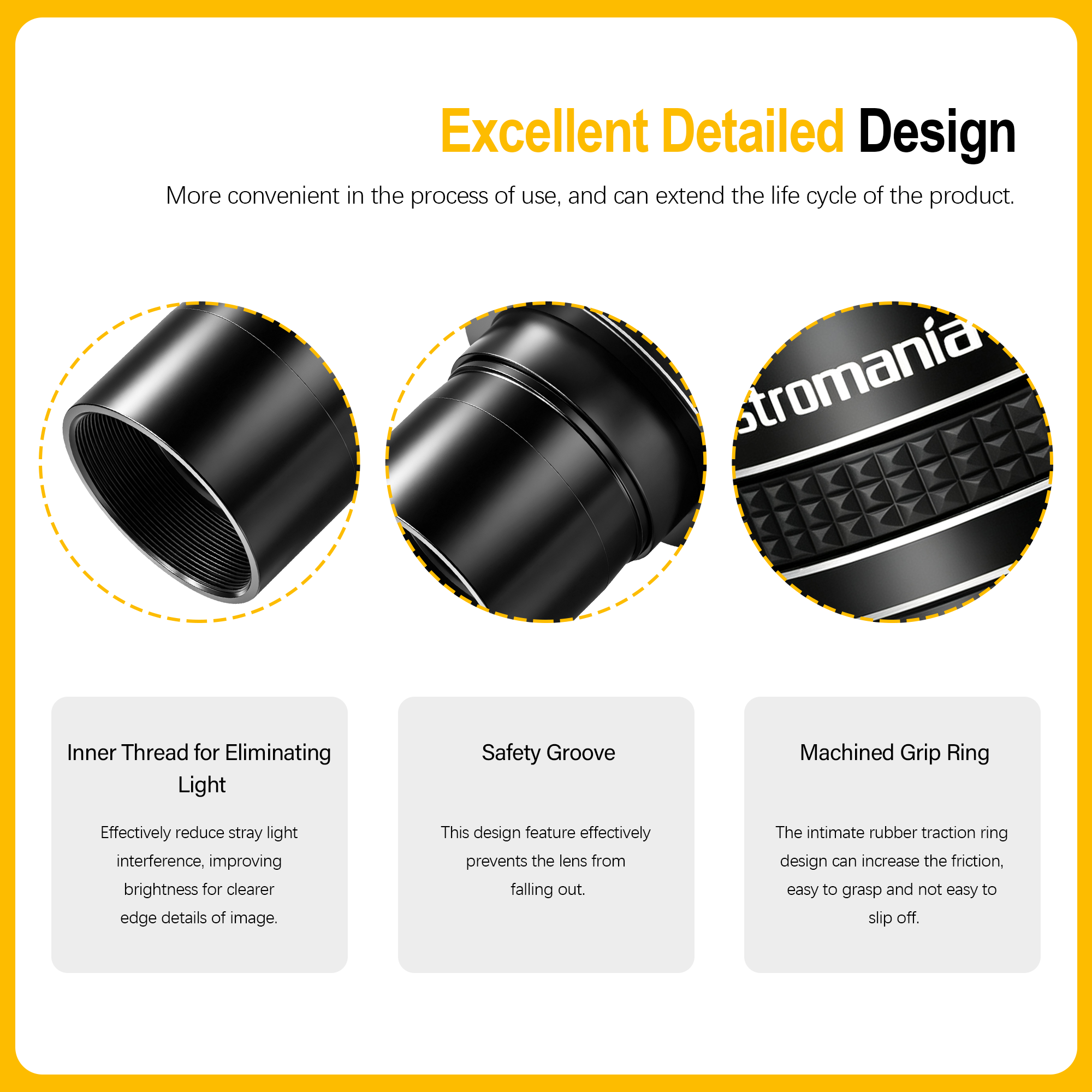 Astromania Telescope Eyepiece 25mm, Wide Angle 58 Degree Apparent Field Planetary Eyepiece for 1.25 inch Astronomy Telescope & Filter, Fully Multi-Coated Telescope Accessory for Planetary Observation