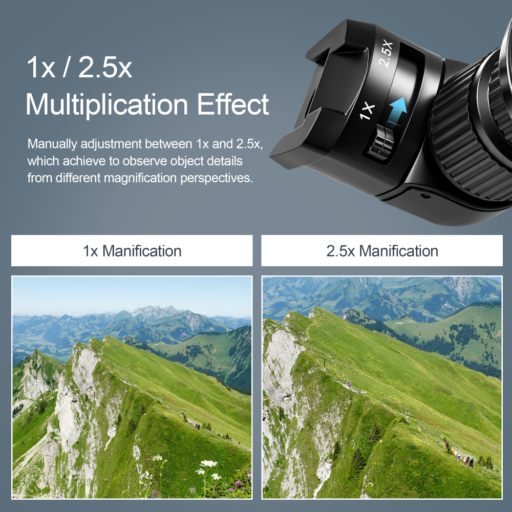 Astromania 1X/2.5X Magnification Right Angle Viewfinder with 6 Mounting Adapters for DSLR Camera Such as Canon, Nikon, Pentax, Minolta, Dynax,S amsung