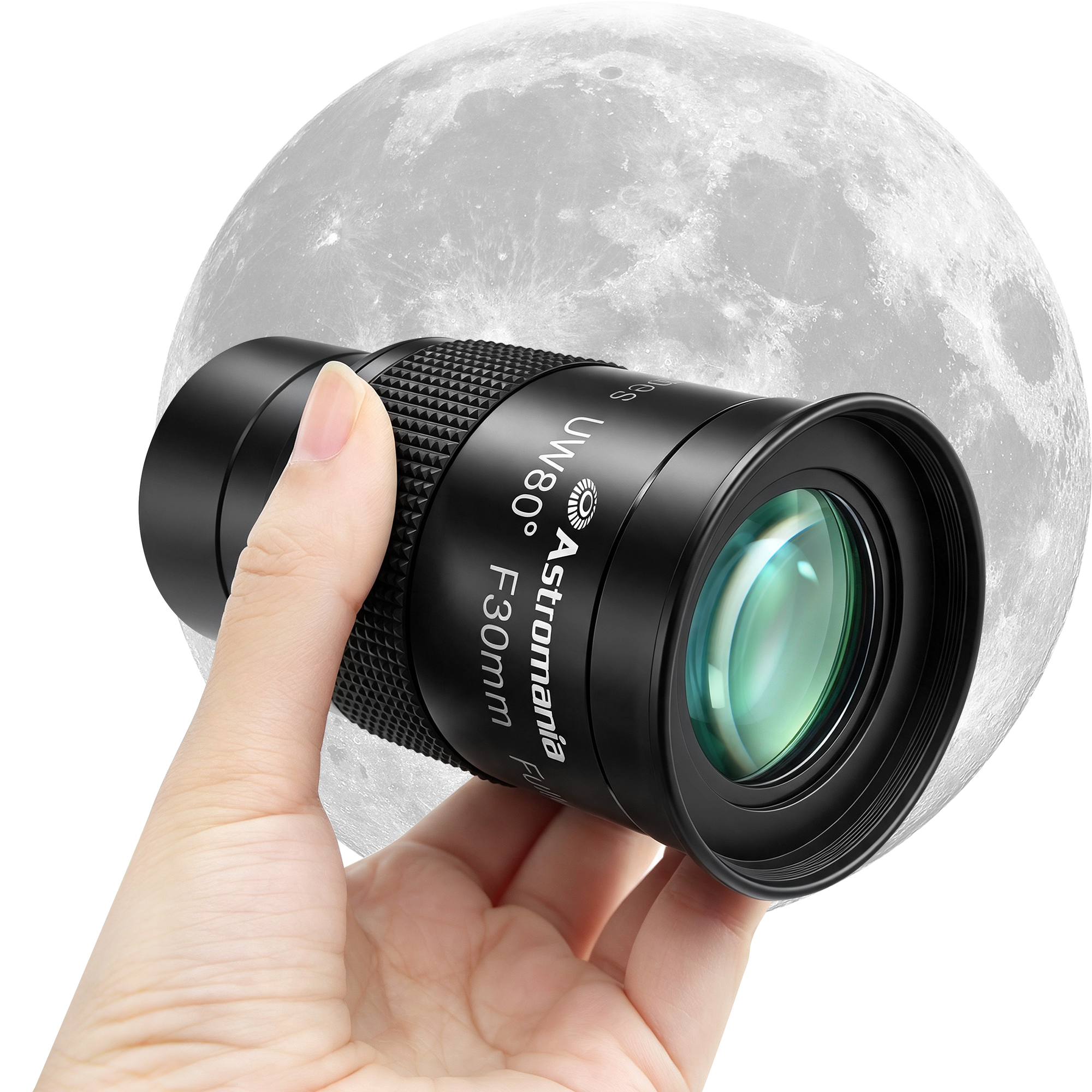 Astromania Fully Multi-coated 2" Ultra-Wide 80 Degree Eyepiece For Telescope - F30mm