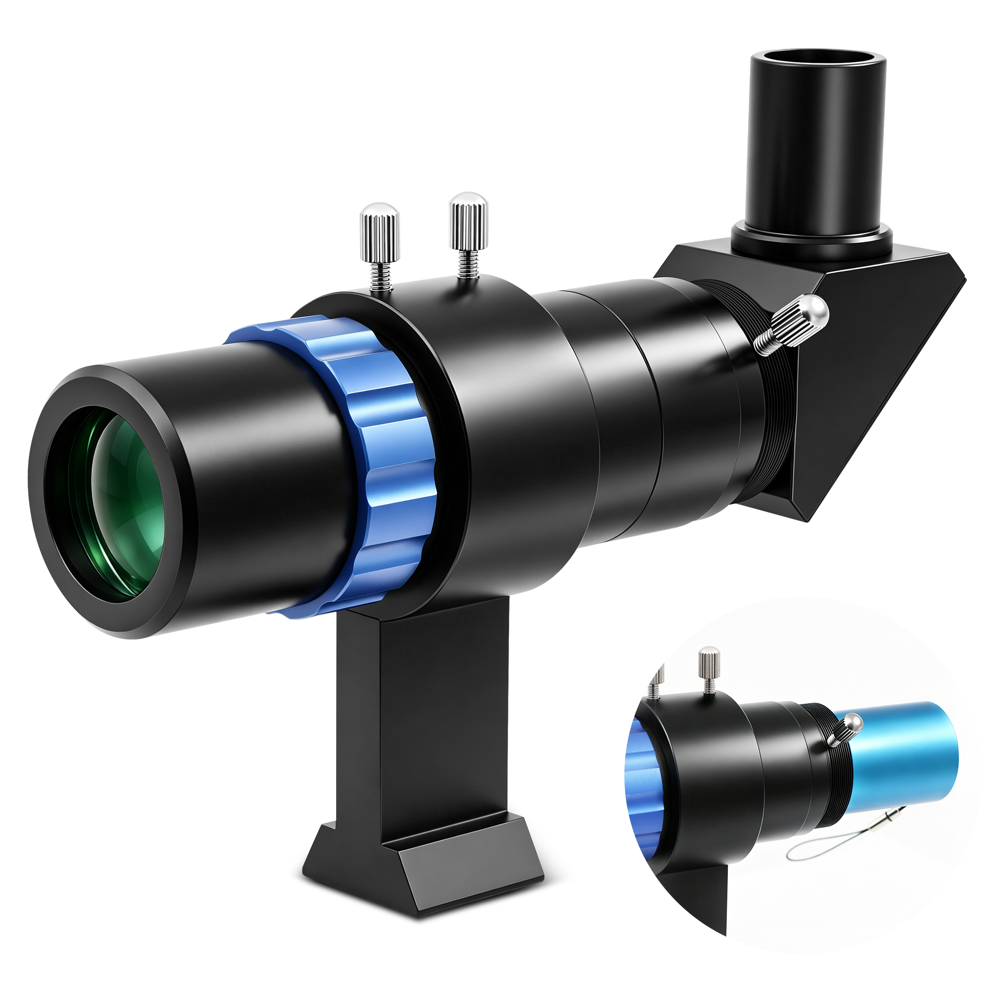 Astromania Mini Guide Scope 30mm, Telescope Accessories Finder Scope Kit Guidescope with FMC Lense Compatible with Astronomical Telescopes and Auto Guiding & DSLR Cameras for Deep Sky Astrophotography