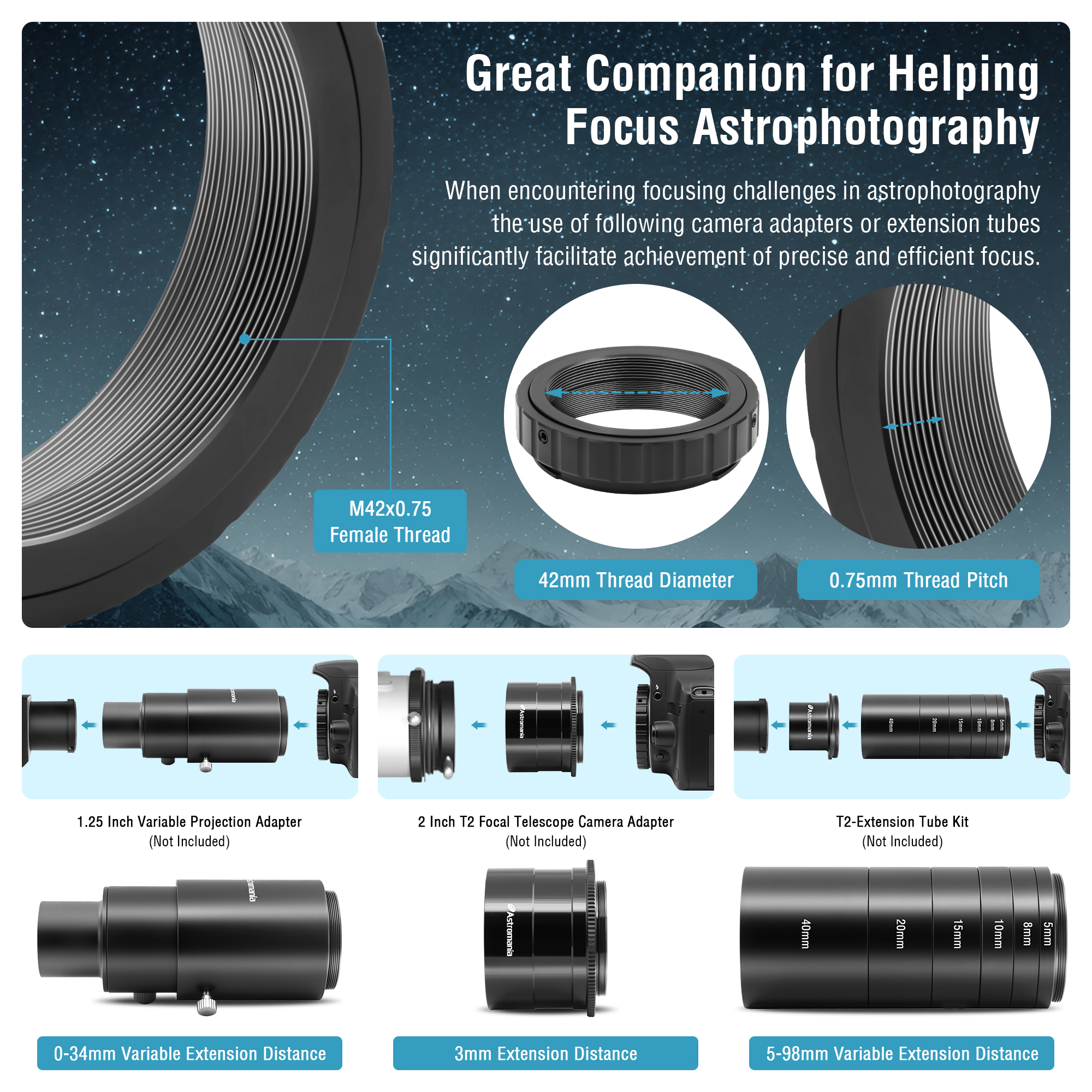 Astromania T-ring For Minolta