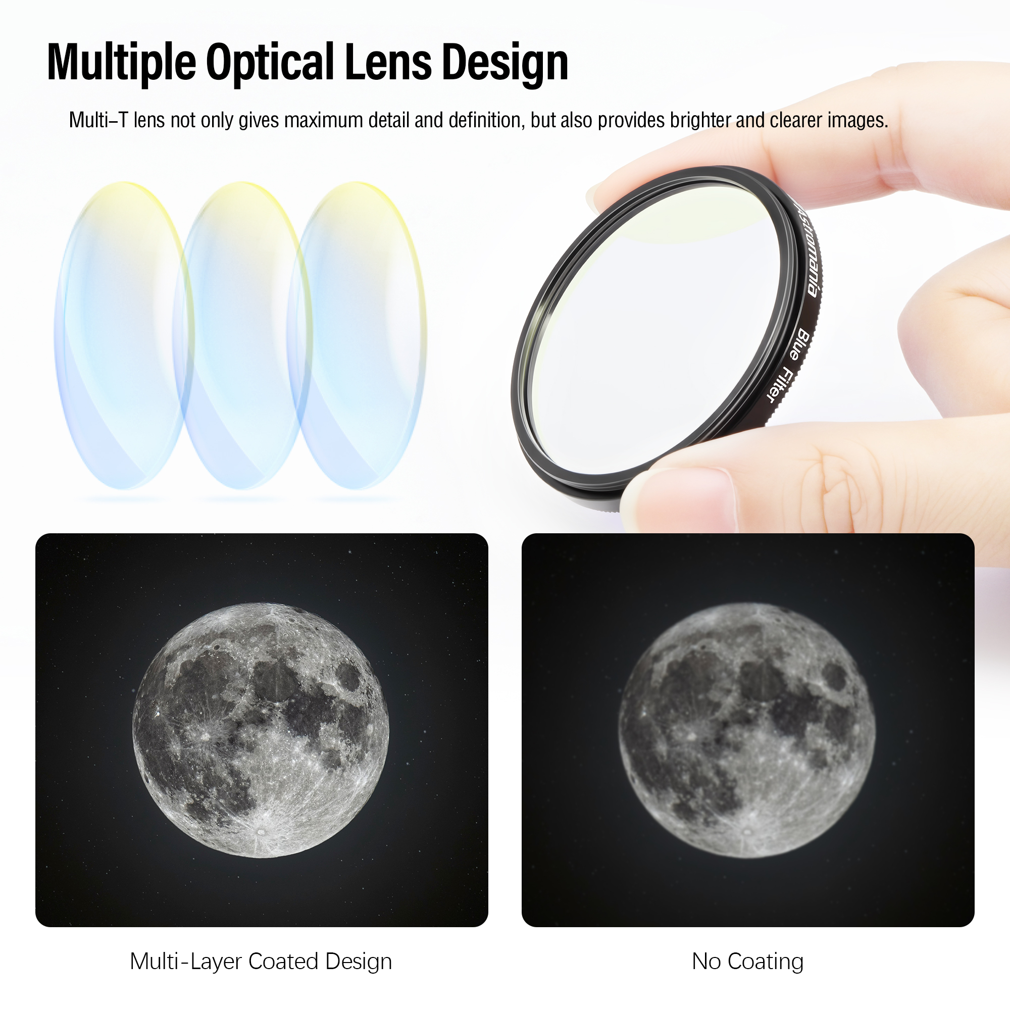 Astromania Telescope LRGB 2 Inch Filter Set