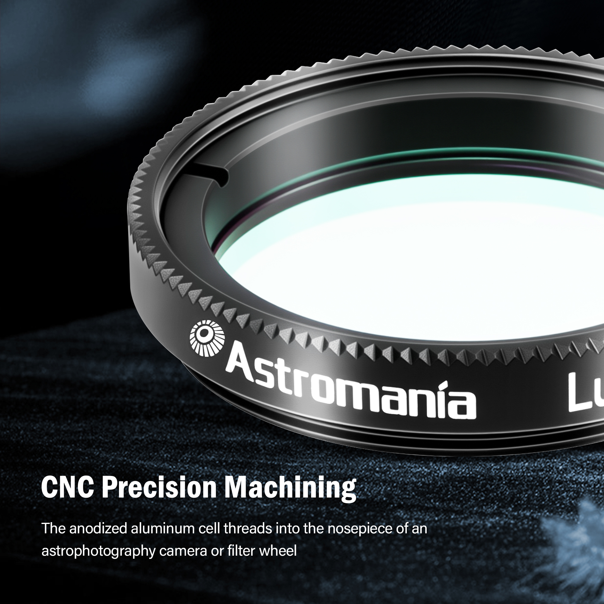 Astromania Deluxe Telescope LRGB 1.25 Inch Filter Set - Give Stunning Astrophotographic Results