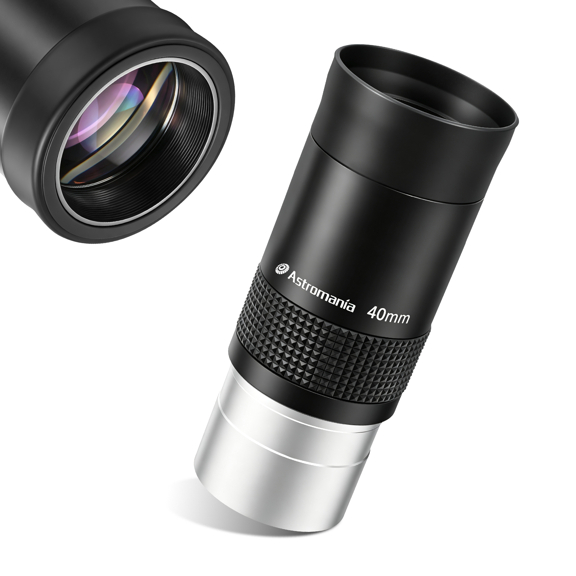 Astromania Eyepiece 2 Inch Telescope Lense 40mm, Telescope Kellner Eyepiece Wide Angle 55 Degree for Astronomical Observation, Telescope Accessories with Filter Thread & Fully Multi-Coated Lense