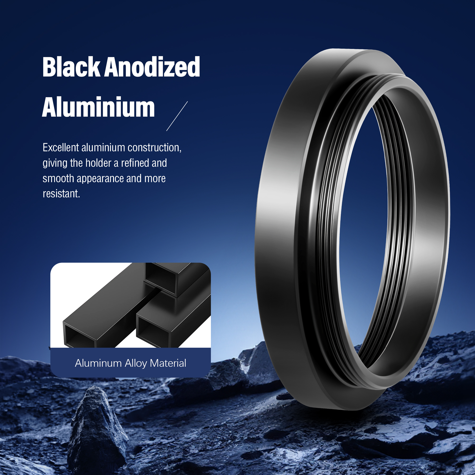 Astromania M43x0.75 Female to M42X0.75 T/T2 Male Thread Telescope Adapter-The camera adapter for Astromania 1.25"/2"-70 Degree Super Wide Angle (SWA)