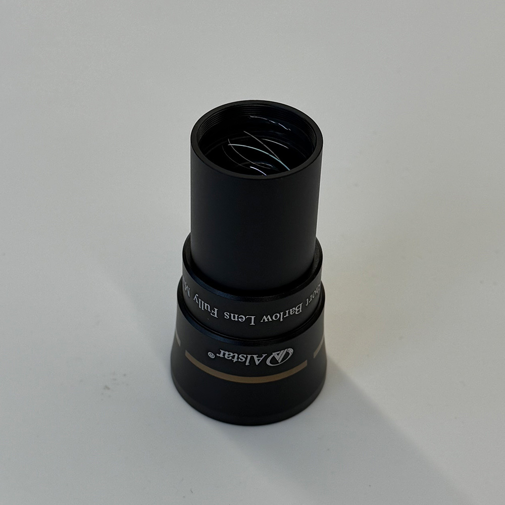 Alstar 2X Barlow Lens, 3-Element Multi-Coated, 1.25" All-Metal Telescope Accessory for Astronomy & Astrophotography