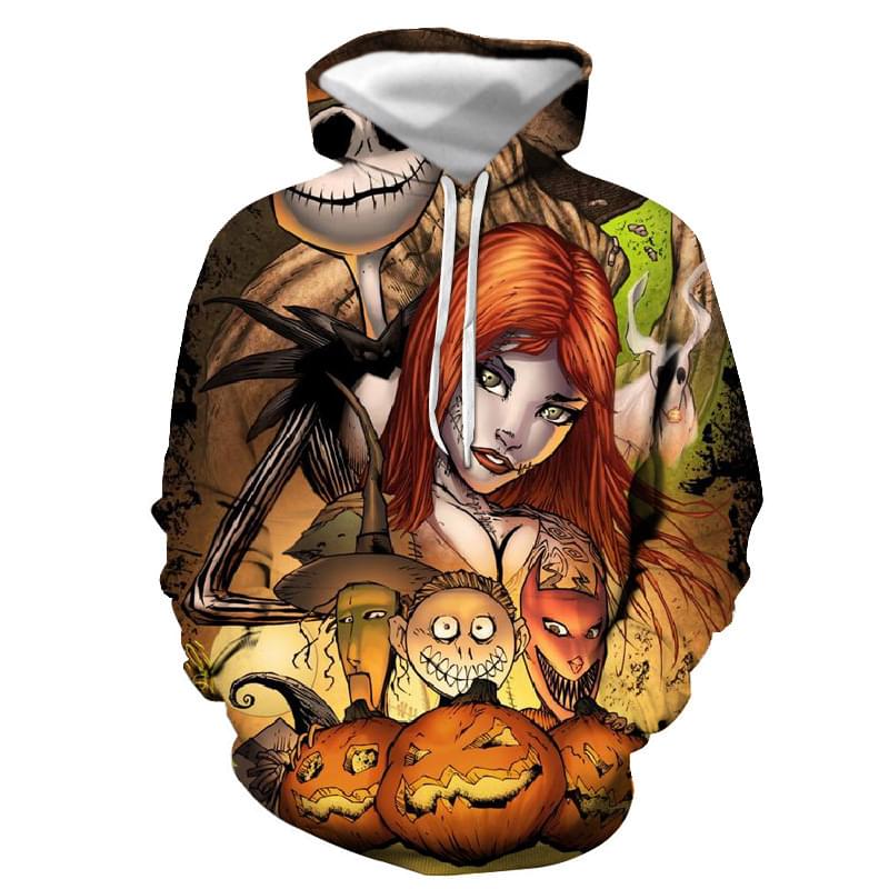 Unisex Sally Nightmare Before Christmas Hoodie Sweatshirt