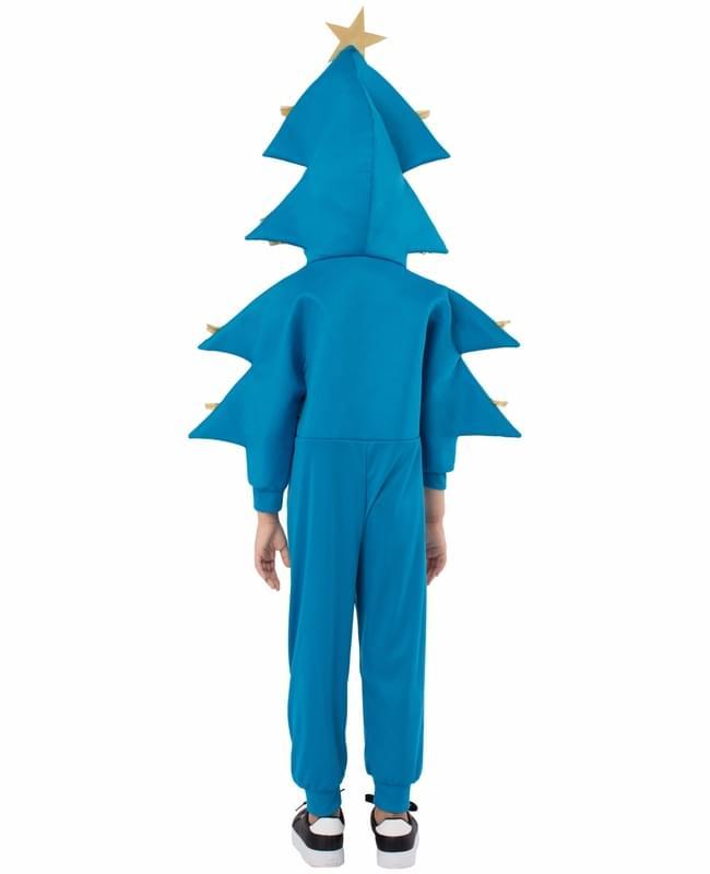 Kids Christmas Tree Cosplay Costume Blue