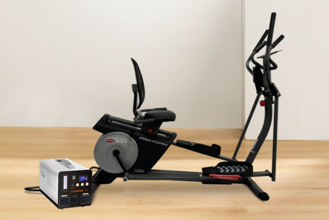 Smart Fitness Elliptical & Horizontal  Generator Power Station