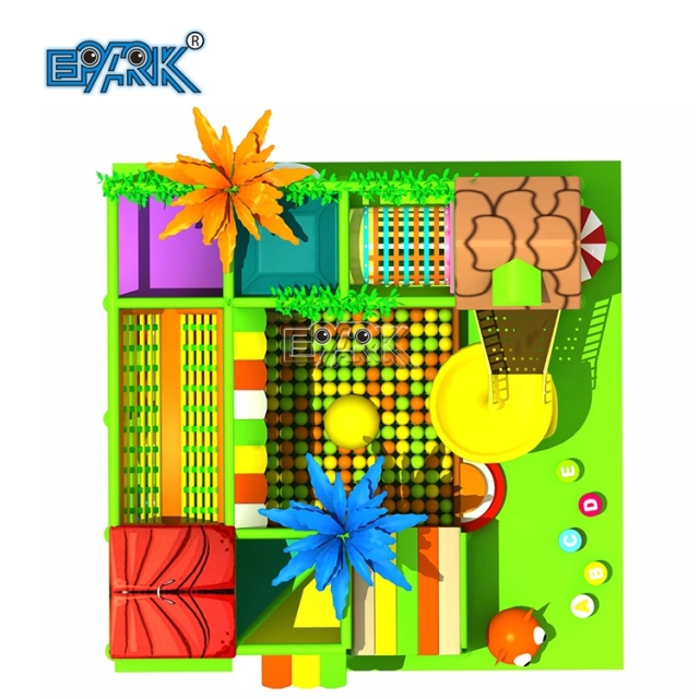Área de juegos de entretenimiento interior para niños Parque infantil para niños Equipo de juegos blandos para interiores Parque de juegos interactivo para niños