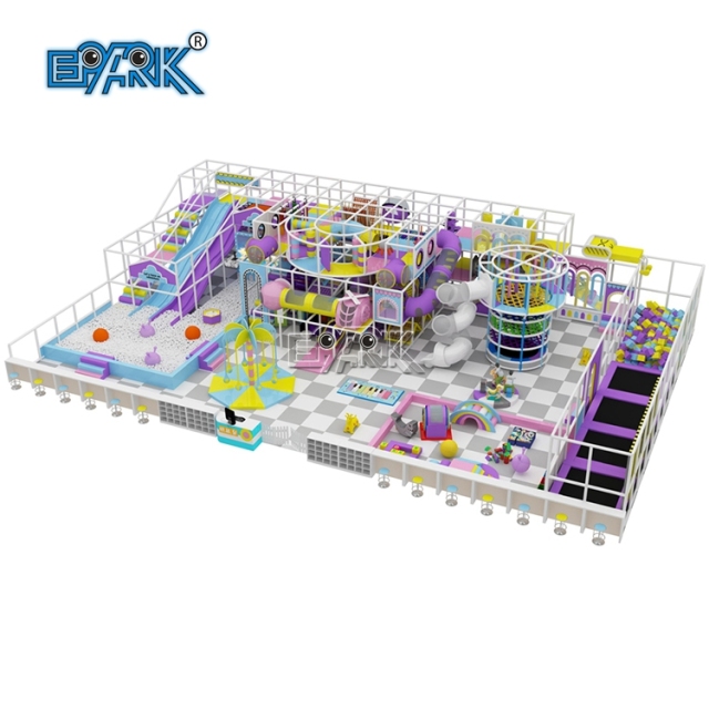 Customized Children Forest Theme Indoor Playground Toddler Kids Soft Play Games For Sale