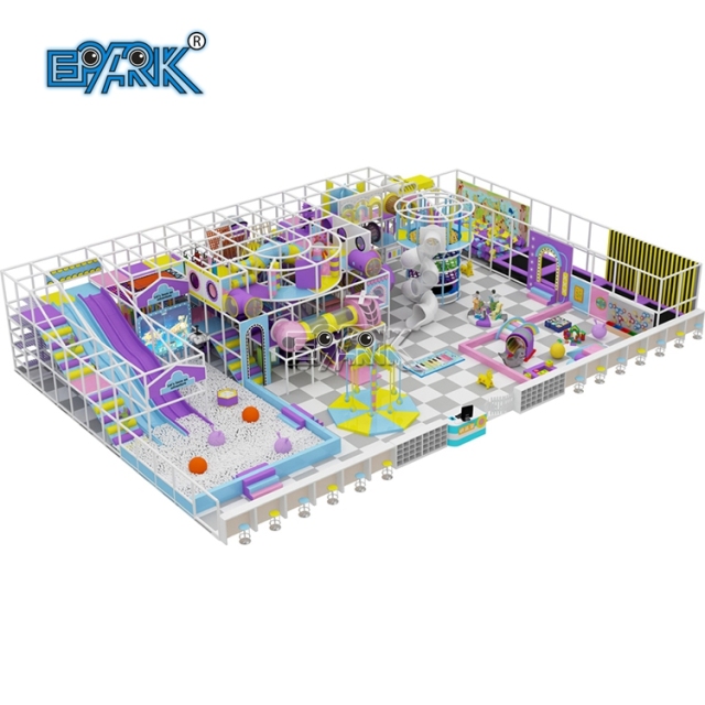 Eco-friendly New Design Shopping Mall Kids Games Indoor Playground Naughty Castle