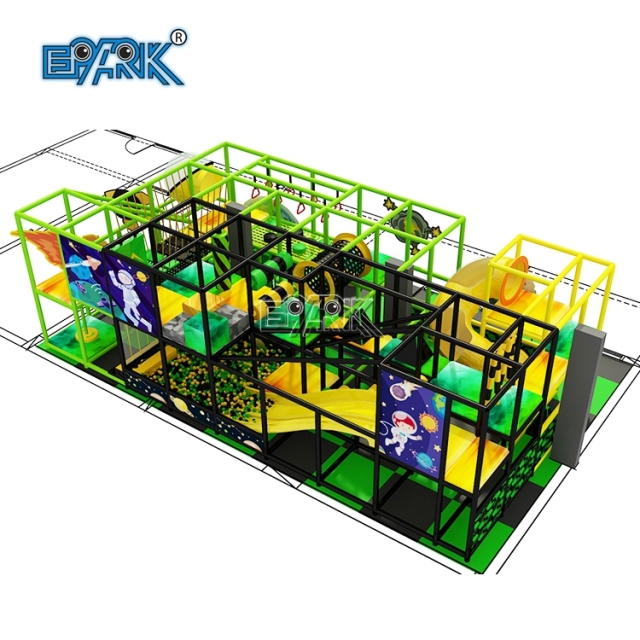Most Creative Commercial Big Slides Children Indoor Playground For Sale