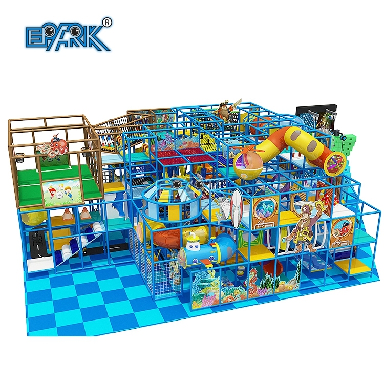 Gran oferta de laberinto de juegos para niños en interiores, parque infantil de interior, equipo de juego suave.