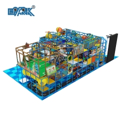 Gran oferta de laberinto de juegos para niños en interiores, parque infantil de interior, equipo de juego suave.