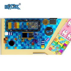 Gran oferta de laberinto de juegos para niños en interiores, parque infantil de interior, equipo de juego suave.