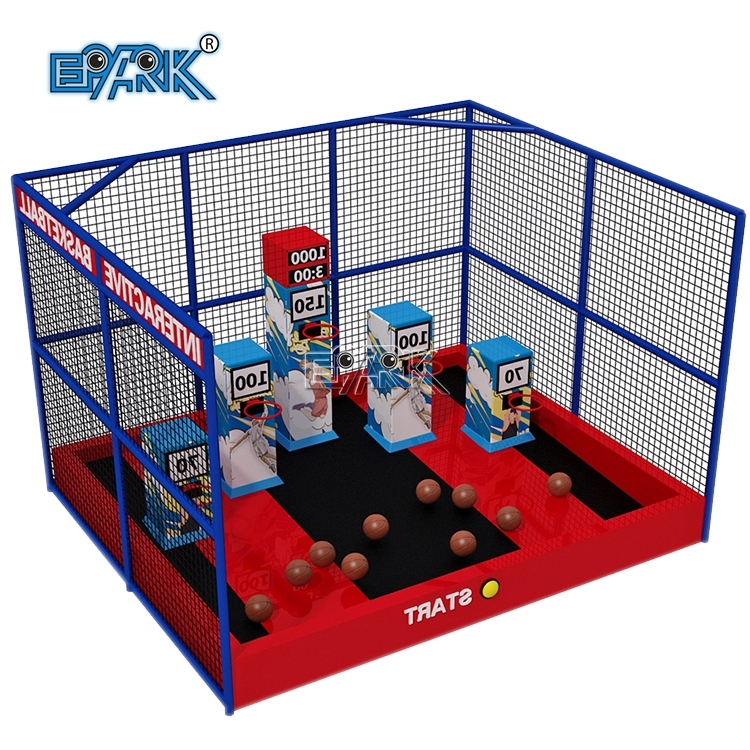 Atracciones de juegos en interiores Parque de trampolines Juegos Fútbol interactivo