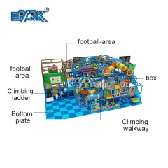 Gran oferta de laberinto de juegos para niños en interiores, parque infantil de interior, equipo de juego suave.