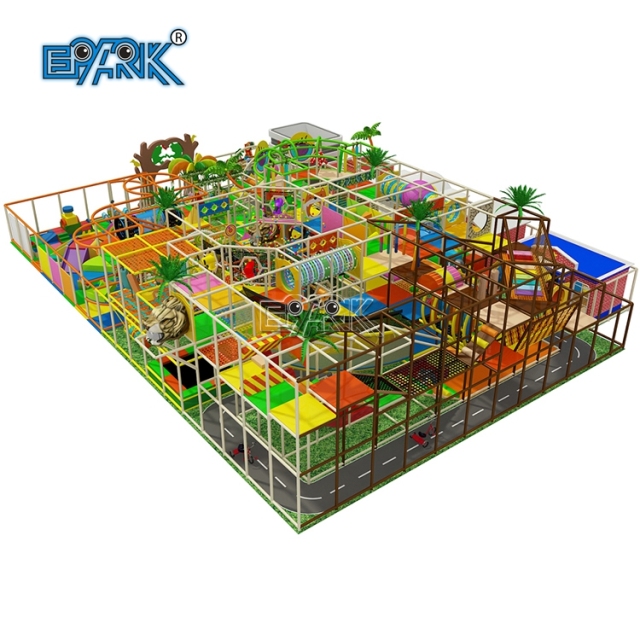 Sala de juegos para niños, sala de juegos blanda, área de juegos interior, parque de atracciones, casa de juegos