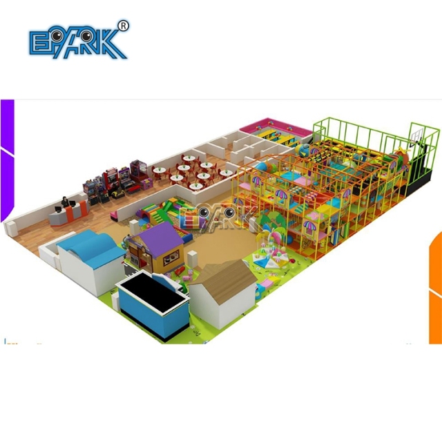 Equipo de juegos infantiles de interior de último diseño, juego blando de interior a la venta