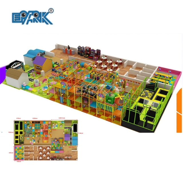 Equipo de juegos infantiles de interior de último diseño, juego blando de interior a la venta