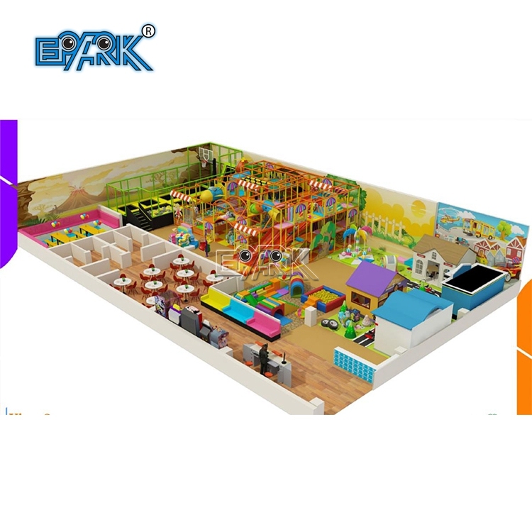 Equipo de juegos infantiles de interior de último diseño, juego blando de interior a la venta