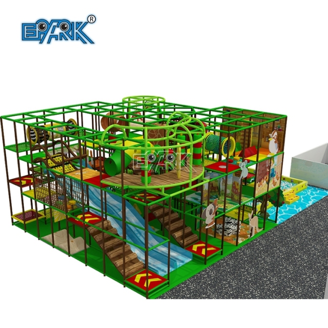 Fabricante profesional de equipos de juegos infantiles de interior de seguridad para niños, parque temático de red, patio de juegos portátil para niños